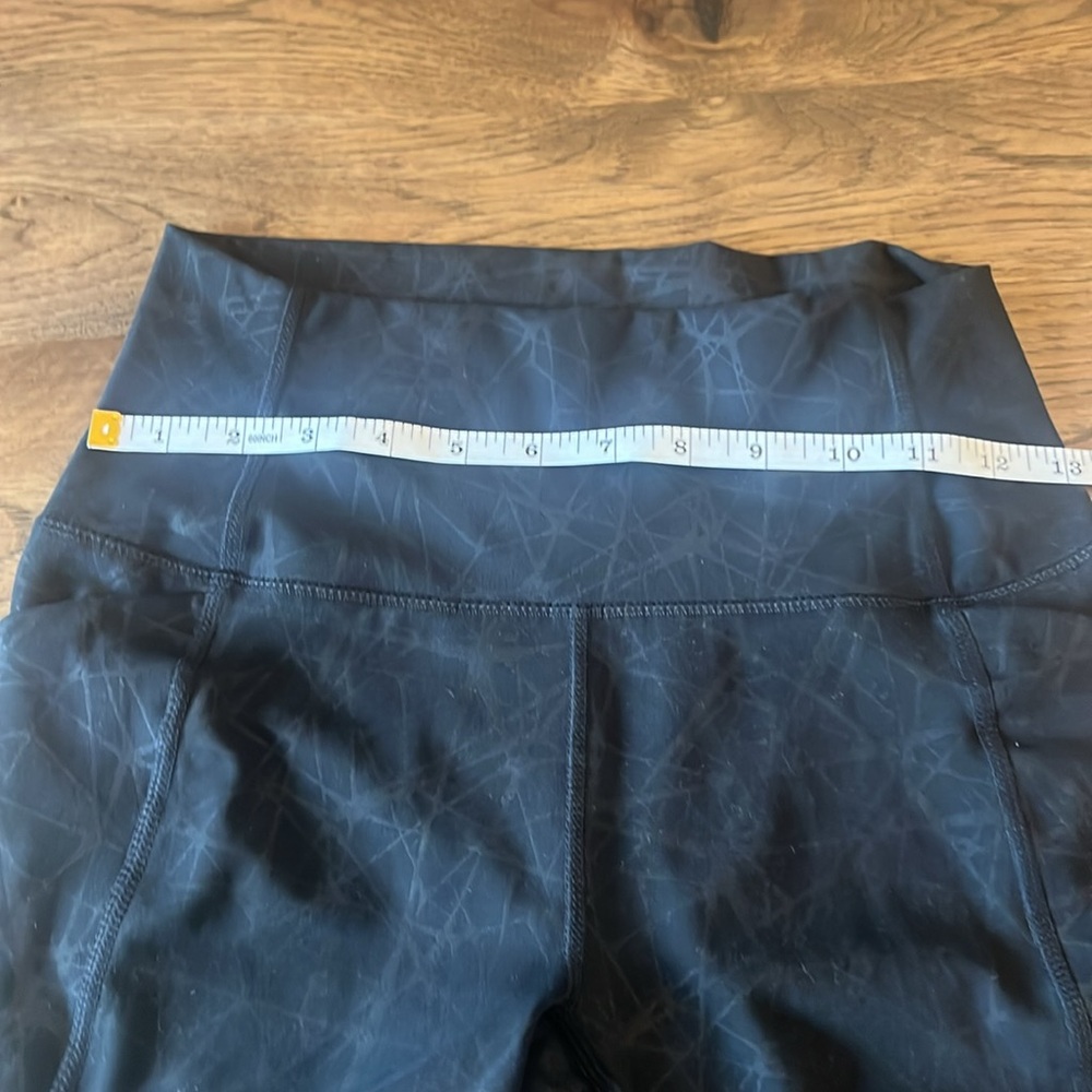 Spyder Active Performance High Rise Fit Leggings Cropped Black Women’s Small - Picture 3 of 8
